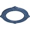 Ekena Millwork Benson Ceiling Medallion (Fits Canopies up to 8"), Hand-Painted Americana, 13 1/8"OD x 8"ID x 5/8"P CM13BNAMF - alternate 2